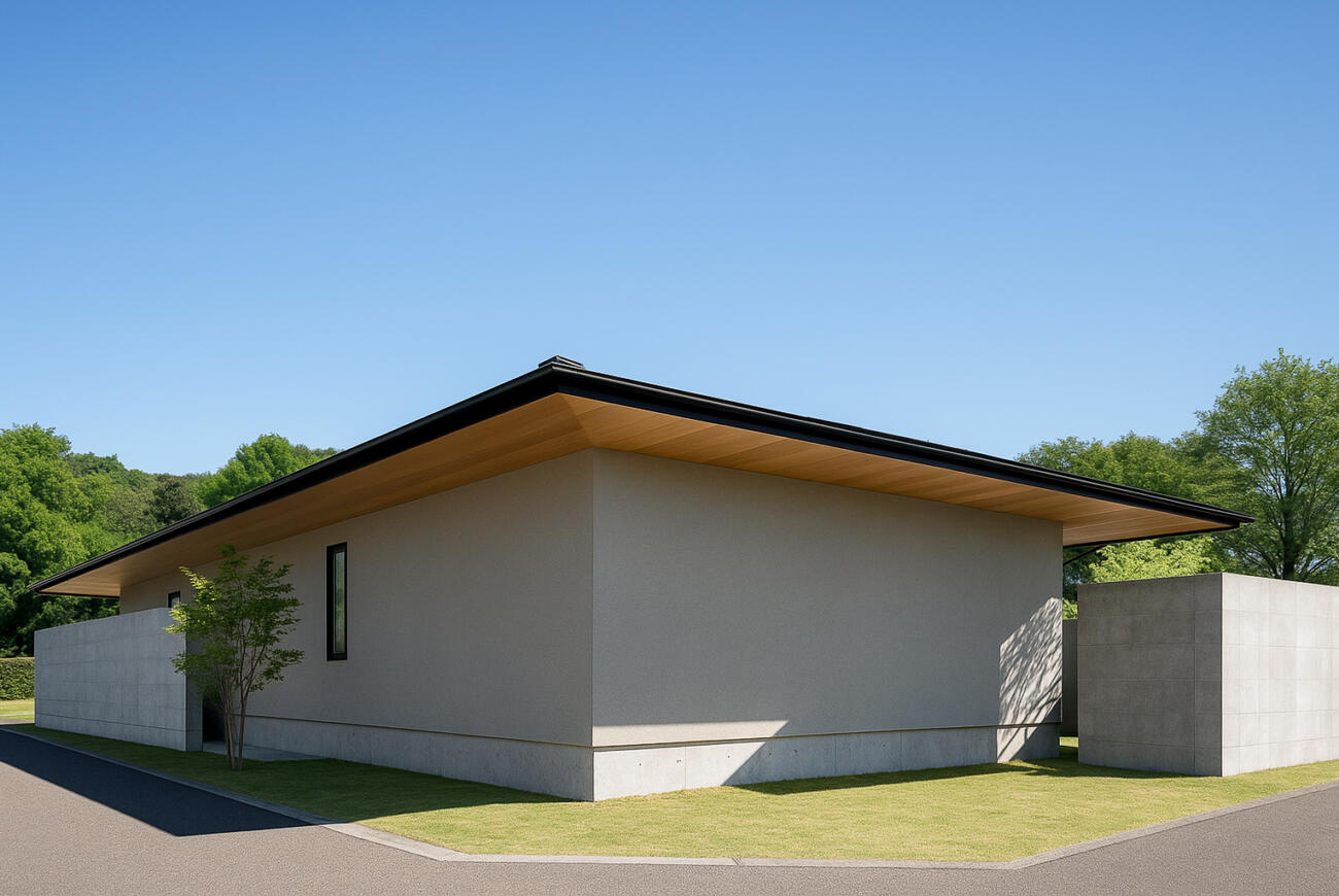 新モデルハウス【悠楽木】　Under the Eaves ― 軒下で育む、穏やかな暮らし。