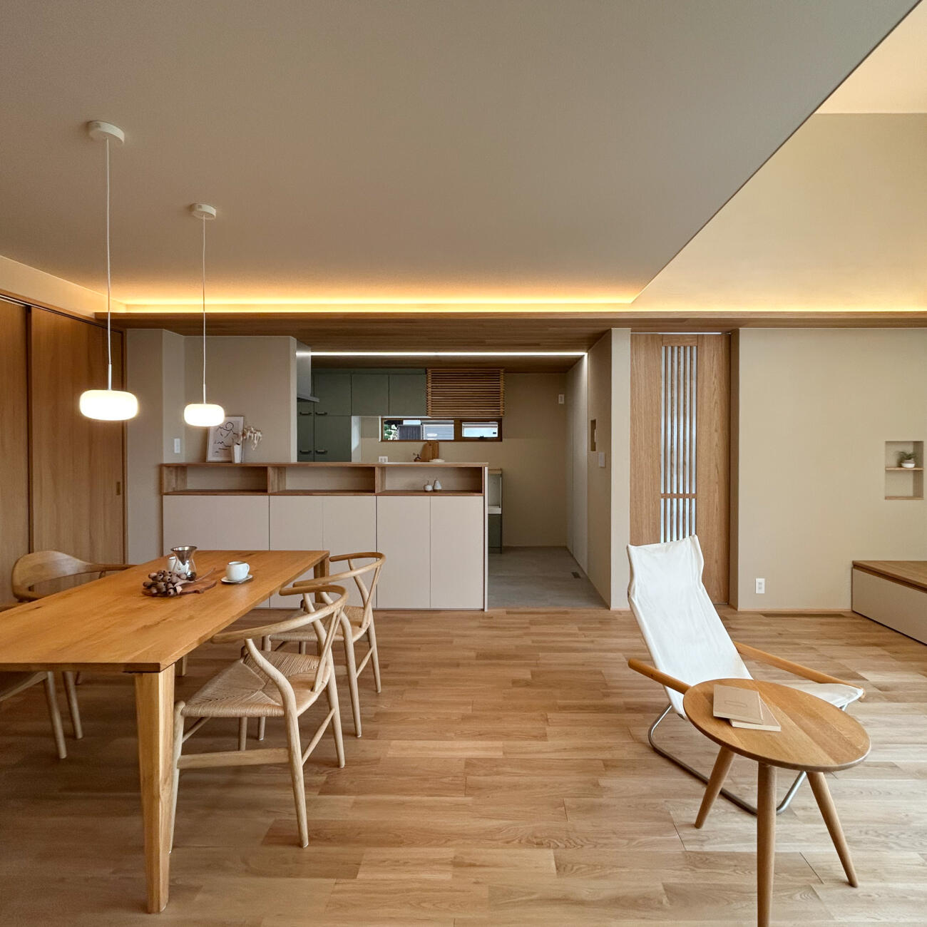 防府市_予約制完成見学会開催　＼家族がつながる、やわらかなLDK／