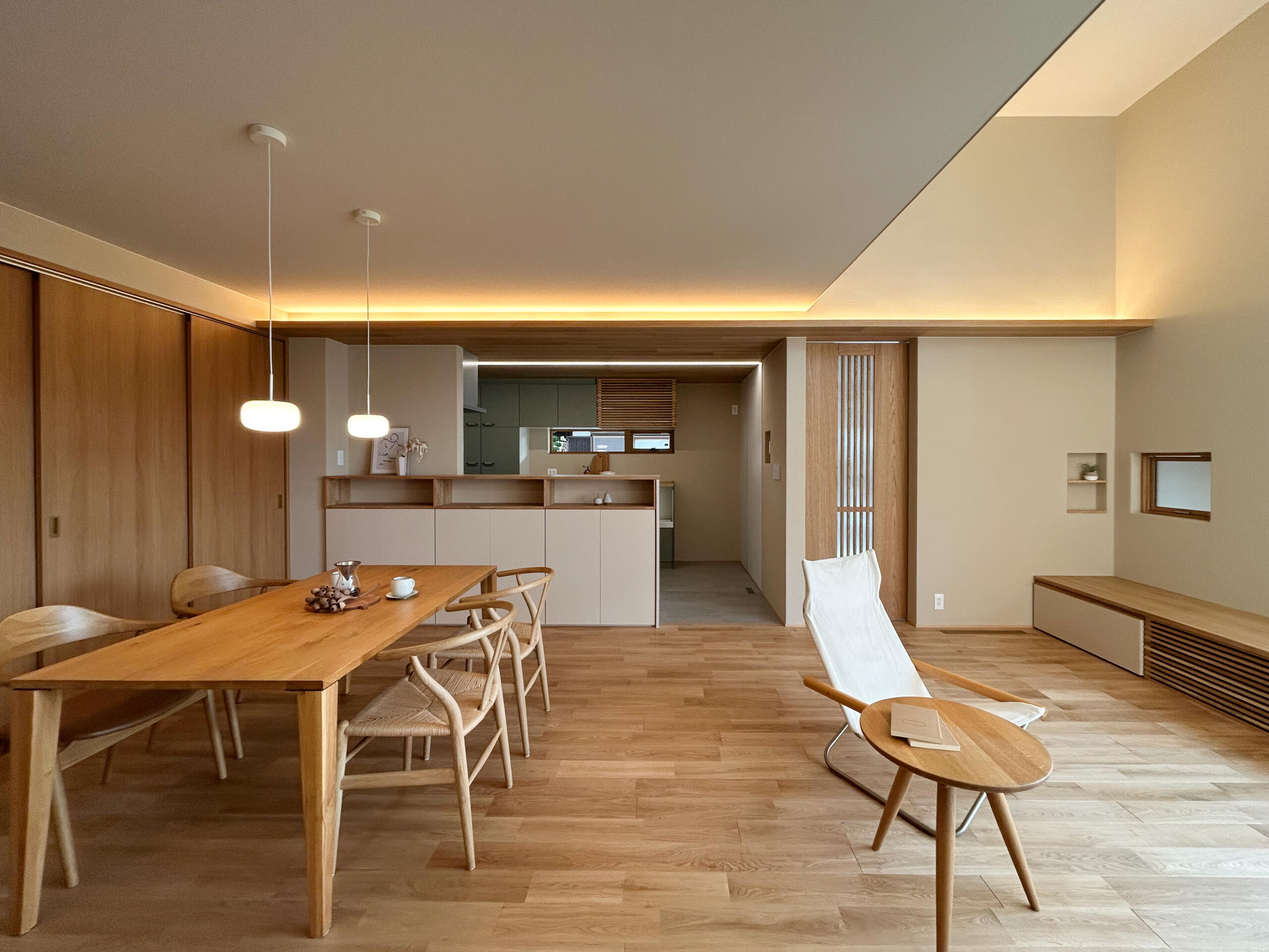 防府市_予約制完成見学会開催　＼家族がつながる、やわらかなLDK／